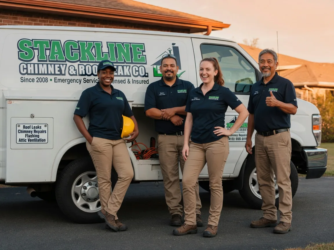 Chimney flashing repair company in Parchman, MS